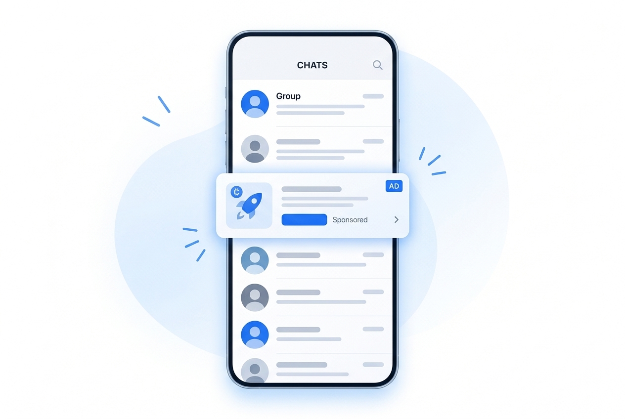 iMe Messenger ad format preview